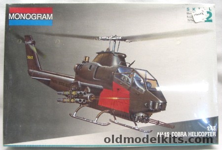 Monogram 1/48 AH-1S Cobra Helicopter, 5444 plastic model kit